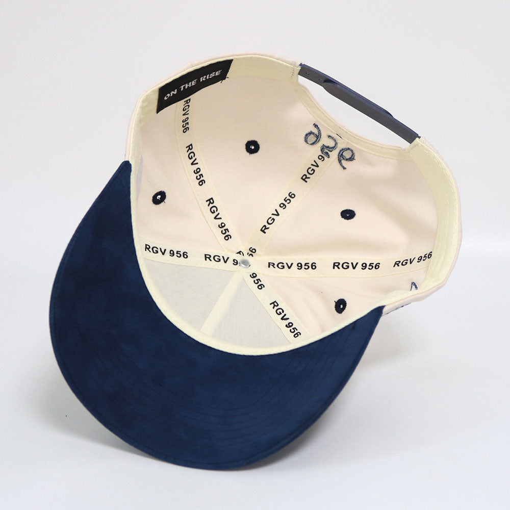 The Valley - Navy Suede Brim Cap