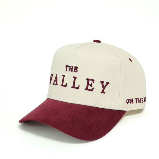 The Valley – Maroon Suede