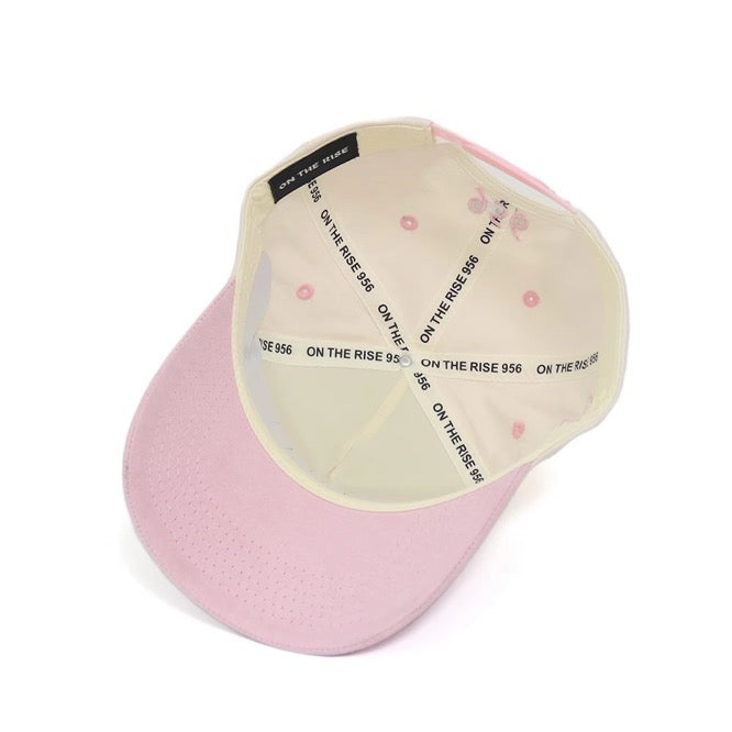 The Valley - Pink Suede Brim Cap