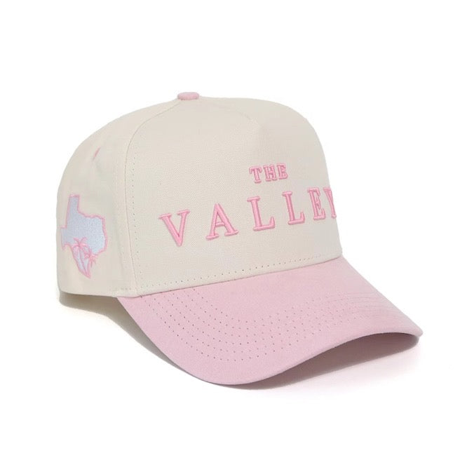 The Valley - Pink Suede Brim Cap