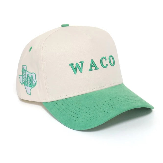 WACO - Green Suede Brim Cap