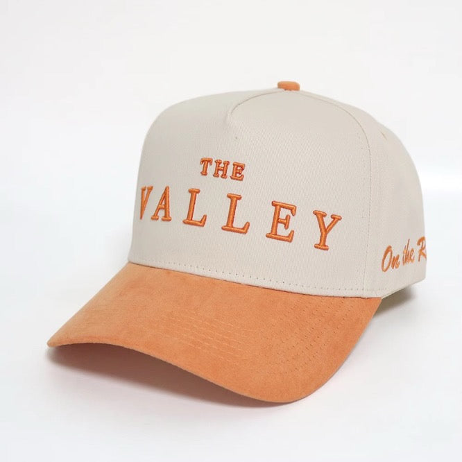 The Valley - Orange Suede Brim Cap