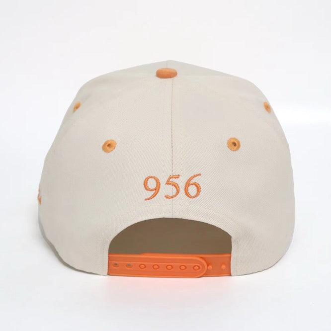 The Valley - Orange Suede Brim Cap
