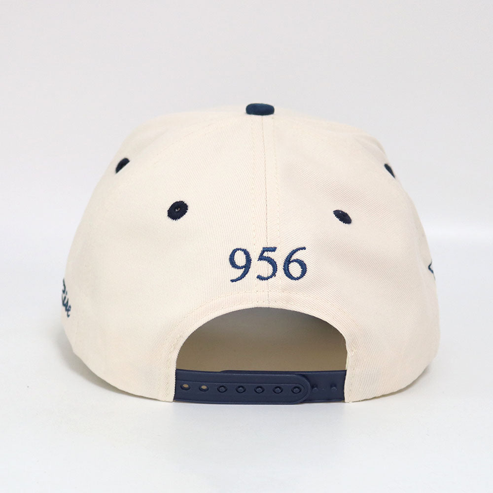 The Valley - Navy Suede Brim Cap