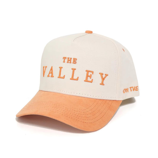 The Valley - Orange Suede Brim Cap