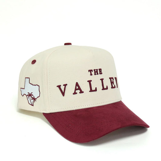The Valley – Maroon Suede