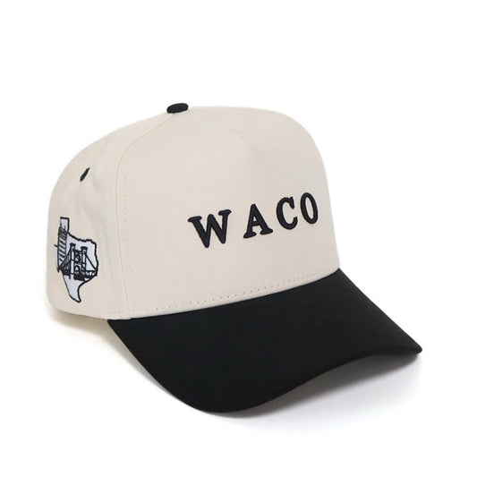 WACO - Black Suede Brim Cap