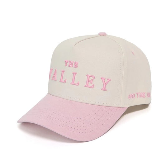 The Valley - Pink Suede Brim Cap