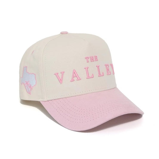 The Valley - Pink Suede Brim Cap